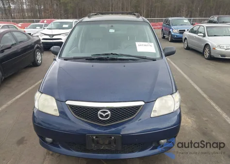 2003 Mazda Mpv Es/Lx/Lx-Sv z USA, uszkodzony, nr VIN JM3LW28J930372971